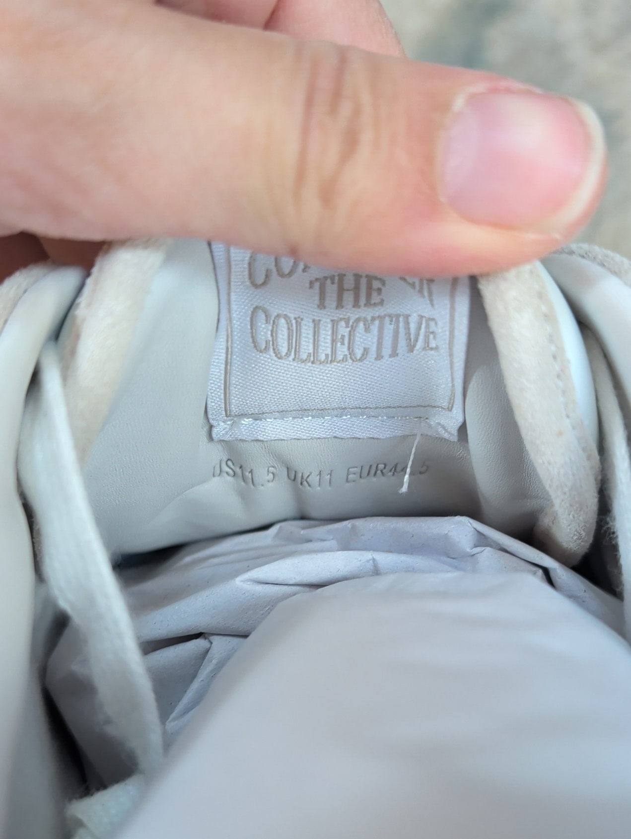 Greats Union Men's Casual White And Beige Leather Sneakers — image 8 of 8